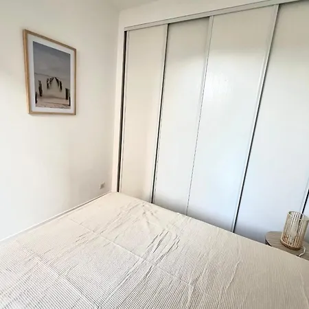 公寓 Les Pins Center - 4 People 胡安莱潘